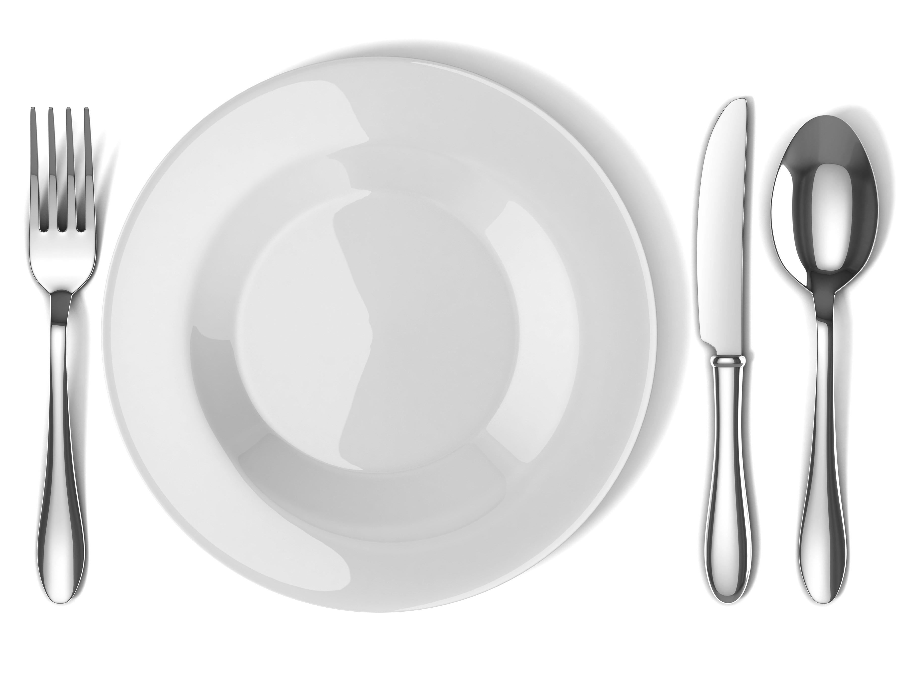 description image for 23CM  DINNER PLATE/ STAINLESS STEEL CUTLERY SET FOR HIRE (1)